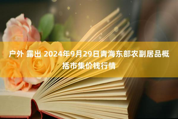 户外 露出 2024年9月29日青海东部农副居品概括市集价钱行情