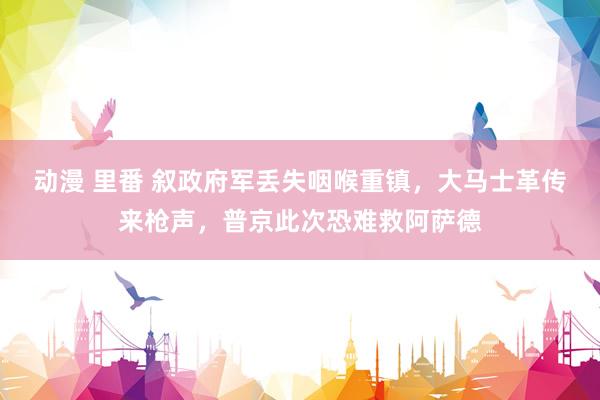 动漫 里番 叙政府军丢失咽喉重镇，大马士革传来枪声，普京此次恐难救阿萨德