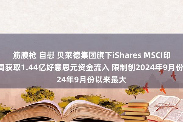 筋膜枪 自慰 贝莱德集团旗下iShares MSCI印度ETF上周获取1.44亿好意思元资金流入 限制创2024年9月份以来最大